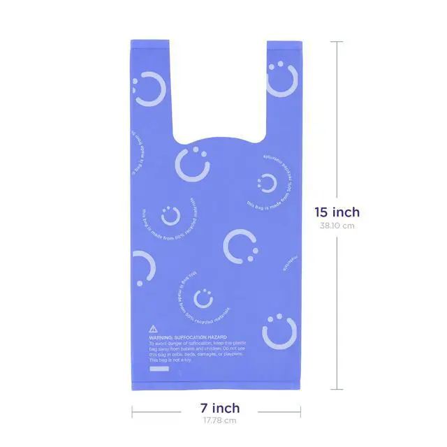 Alt view image 5 of 5 - Disposable Diaper Sacks, Lavender Scented, Easy-To-Tie Tabs, Diaper Disposal or Pet Waste Bags, 200 Count