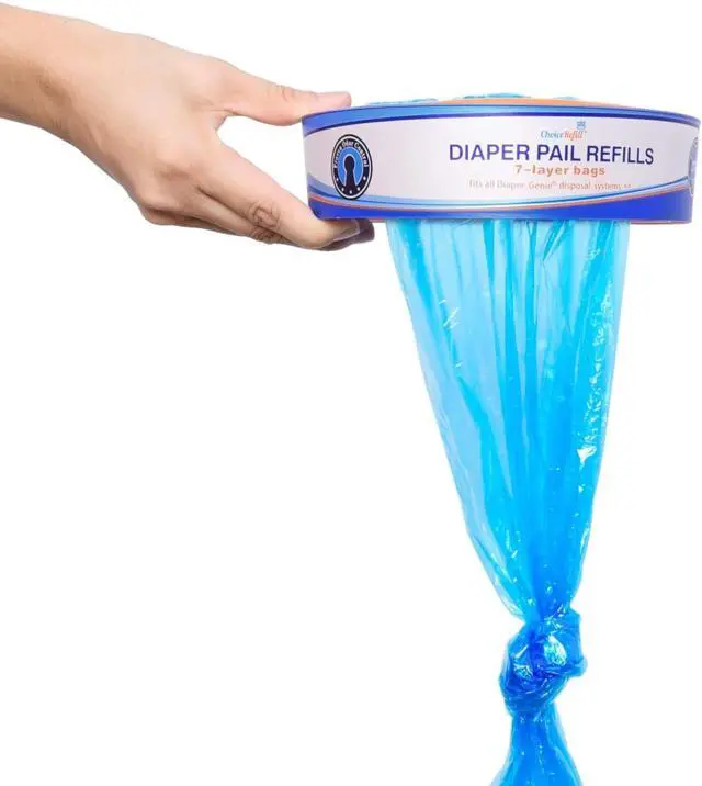 Alt view image 2 of 2 - Compatible with Diaper Genie Pails, 8-Pack, 2600 count