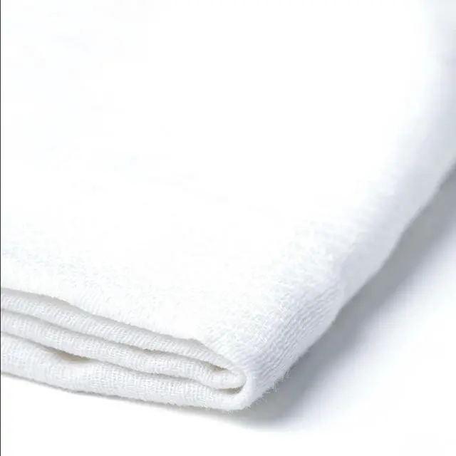 Alt view image 2 of 6 - Unisex Baby Boys Girls Birdseye Prefold Cloth Diapers Multipack White 3-Ply 10 Pack
