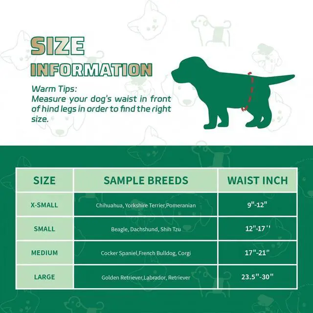 Alt view image 2 of 7 - Dog Diapers Male Small 50 Ct, Male Dog Diapers Disposable with Wetness Indicator, Adjustable Puppy Diapers Male, Flashdry Gel Technology, Male Dog Wraps for Incontinence & Marking