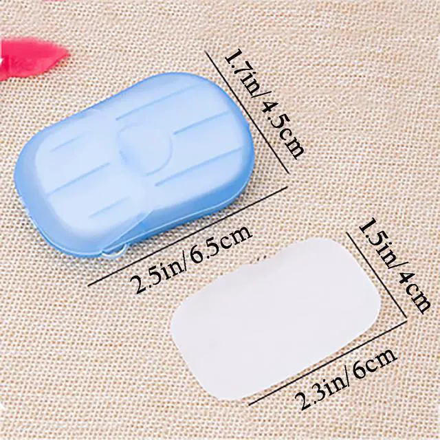 Alt view image 2 of 7 - 20 Pack (400 Sheets)Portable and Disposable Foaming Hand and Body Wash, Scented and Convenient, Get Clean on the Go with our Portable Foaming Hand and Body Wash, Convenient and Disposable Foaming Wash