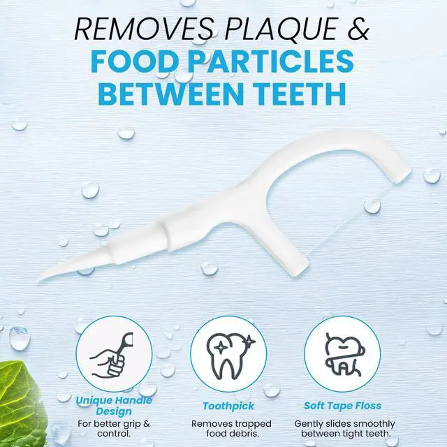 Alt view image 4 of 5 - 5-in-1 Disposable Travel Toothbrushes Mini Brushes with Toothpaste + Floss + Toothpick + Tongue Scraper | Individually Wrapped | Mint | 26 Count | SwiftBrush