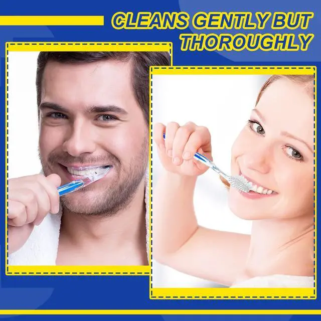 Alt view image 5 of 7 - 100 Pcs Individually Wrapped Toothbrush Bulk Disposable Travel Toothbrushes Soft Bristle Tooth Brush Single Pack for Camping Adults Kids Hotels Guest Toiletries (Blue)