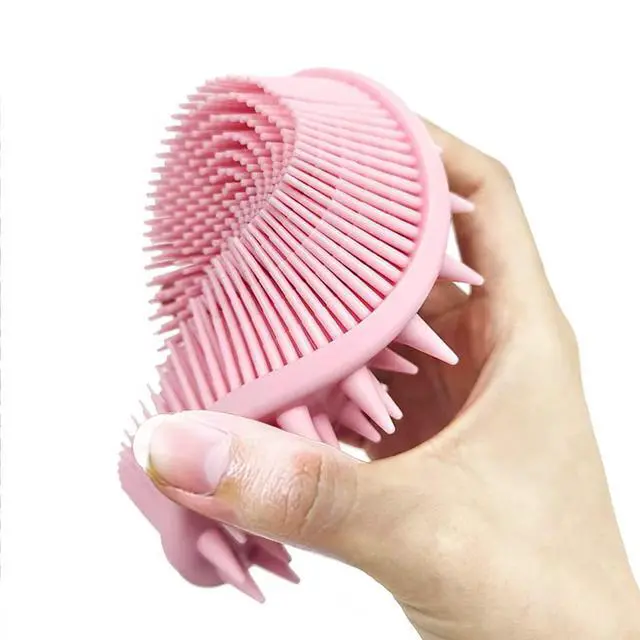 Alt view image 2 of 7 - Soft Exfoliating Body Bath Shower Scrubber - Silicone Body Brush, 3 Pack for Kids and Adults with All Kinds of Skin