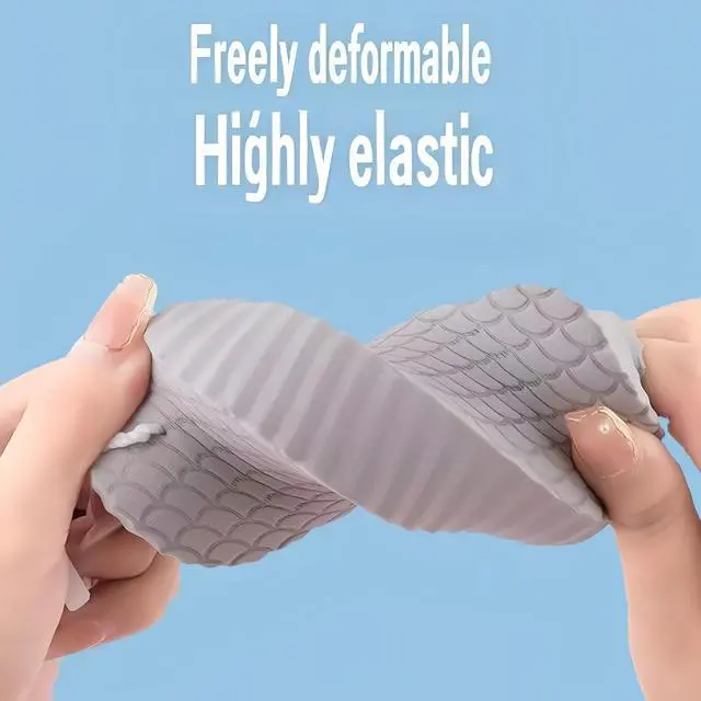 Alt view image 7 of 7 - 4Pcs, 3D Magic Exfoliating Bath Sponge,Magic Exfoliating Sponges for Body,Skin Friendly and Reusable for Adults Children and Pregnant Women Alternative to Exfoliating Gloves