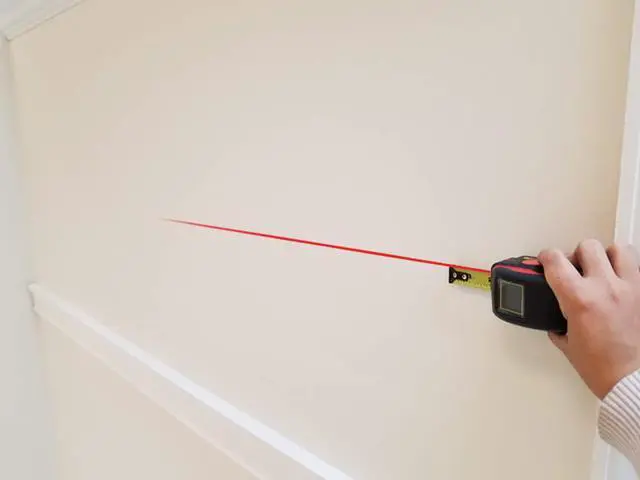 Alt view image 5 of 7 - LTM2X Laser Tape Measure 2-in-1, 65 Ft Laser Measure and 16 Ft Tape Measure with Large, Easy Read Backlit Digital Display, Red (LTM2X-RD-Q)