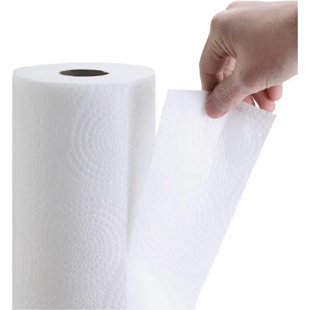 Alt view image 2 of 7 - GJO24080 2-Ply Household Roll Paper Towels (Pack of 30) - WHITE