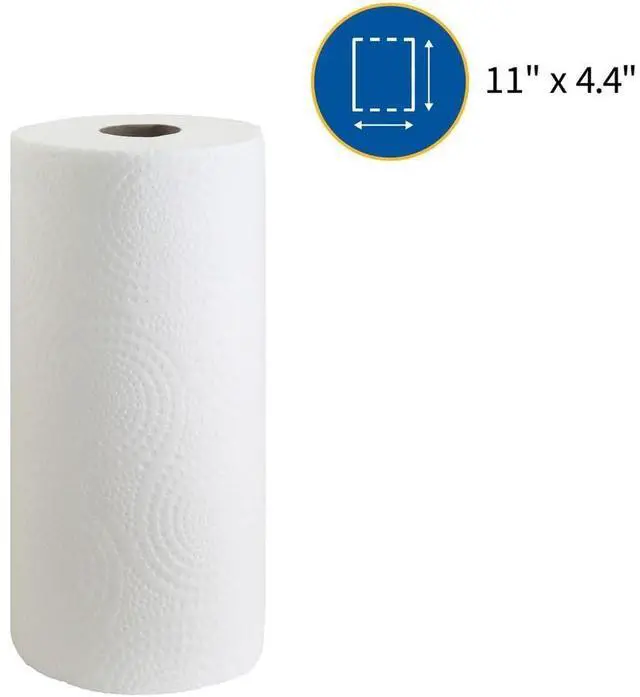 Alt view image 4 of 7 - GJO24080 2-Ply Household Roll Paper Towels (Pack of 30) - WHITE
