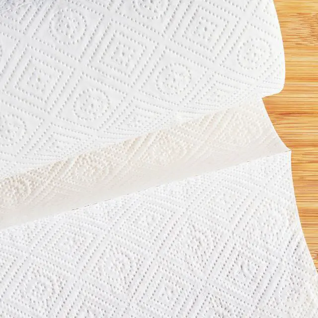 Alt view image 4 of 7 - 2-Ply Bamboo Paper Towels (12 Rolls, 140 Sheets Per Roll) FSC Certified, Highly Absorbent Select-A-Size Sheets Plastic-Free Packaging Tree-Free & Biodegradable
