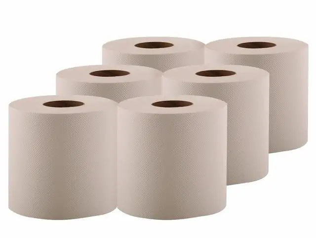 Alt view image 3 of 6 - BWK6400 6400 Center-Pull Hand Towels, 2-Ply, Perforated, 7 7/8" x 10", 600 Sheets Per Roll (Case of 6 Rolls)
