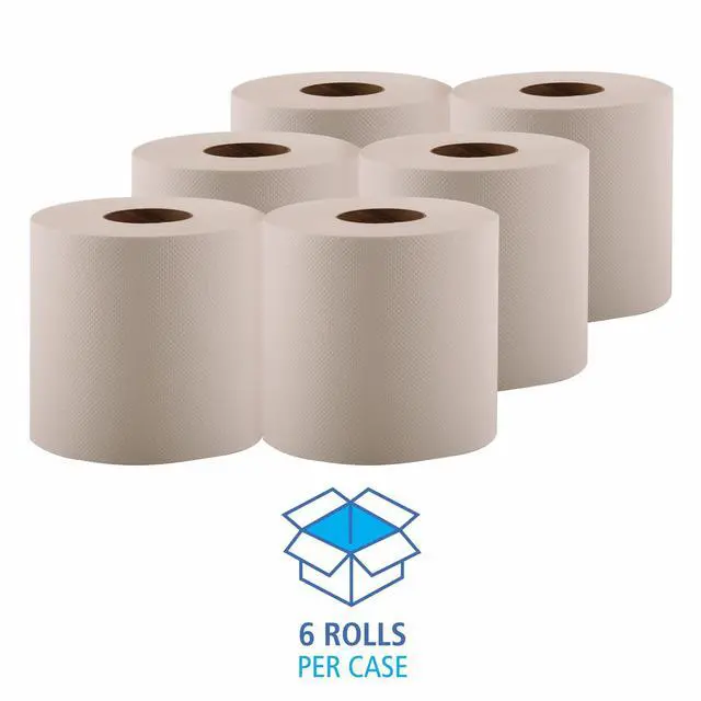 Alt view image 6 of 6 - BWK6400 6400 Center-Pull Hand Towels, 2-Ply, Perforated, 7 7/8" x 10", 600 Sheets Per Roll (Case of 6 Rolls)