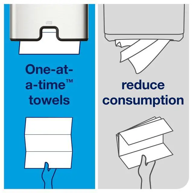 Alt view image 5 of 7 - Multifold Hand Towel, Natural, 100% recycled, FSC certified, Compatible with H2 Dispensers, 16 packs x 250 sheets (MK520A)