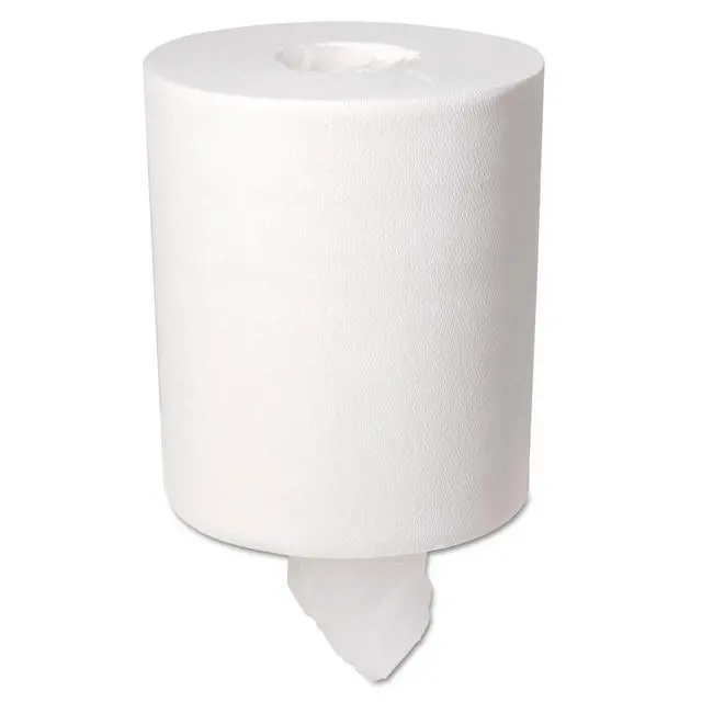 Alt view image 4 of 7 - SofPull Centerpull Regular by Georgia-Pacific PRO Premium Paper Towel Dispenser Refills, White, 324 Sheets Per Roll, 6 Rolls Per Case, 28124