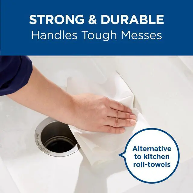 Alt view image 3 of 7 - SofPull Centerpull Regular by Georgia-Pacific PRO Premium Paper Towel Dispenser Refills, White, 324 Sheets Per Roll, 6 Rolls Per Case, 28124