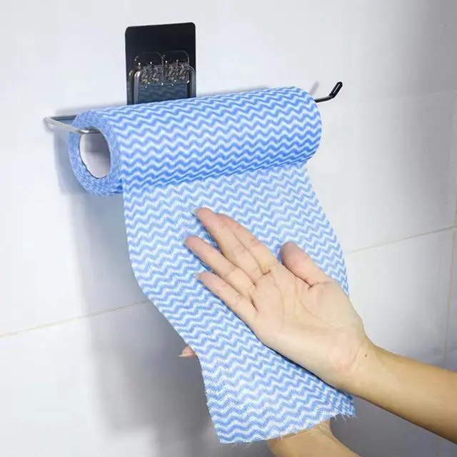 Alt view image 4 of 7 - Sheet Disposable Cleaning Cloths Disposable Dish Cloths Paper Towels Reusable Household Cleaning Towel 2 Rolls