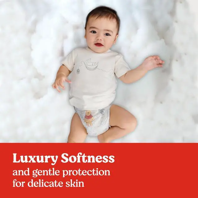 Alt view image 5 of 7 - Size 1 Diapers, Little Snugglers Baby Diapers, Size 1 (8-14 lbs), 96 Count, Packaging May Vary