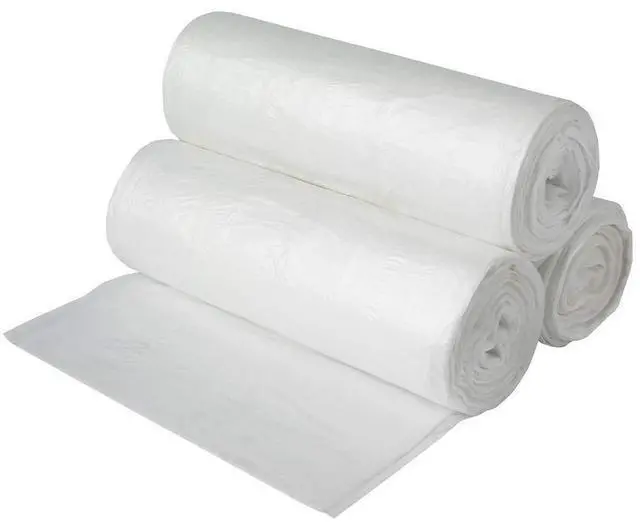 Alt view image 7 of 7 - 10 Gallon Trash Bags - (COMMERCIAL 1000 PACK) - Source Reduction Series Value High Density 6 MICRON gauge - Intended for Home, Office, Bathroom, Paper, Styrofoam