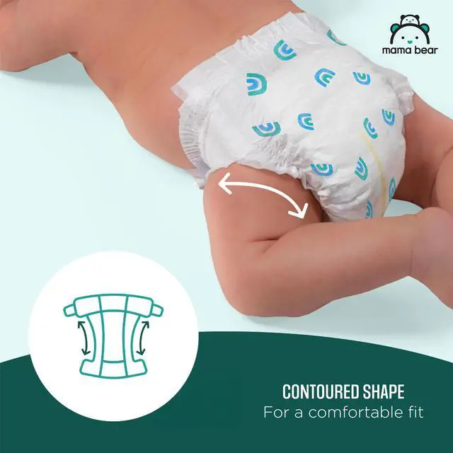 Alt view image 6 of 7 - Gentle Touch Baby Diapers, Size 2, 184 Count (4 packs of 46), Leak Protection, Wetness Indicator, Formulated Without Fragrance