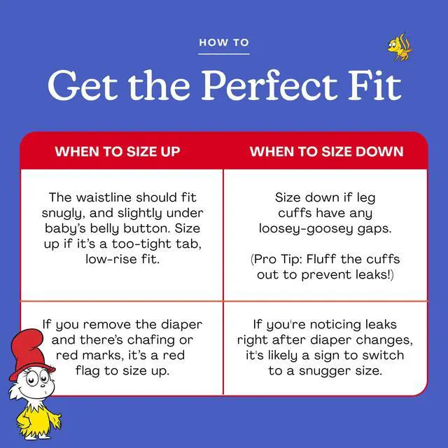 Alt view image 7 of 7 - Dr. Seuss Babies Premium Diapers, Size 5, 48 Count: Softness & Protection for Sensitive Skin