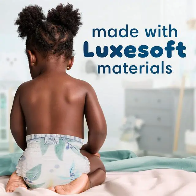 Alt view image 7 of 7 - Pure Baby Diapers, Size 3 (16-28 lbs), 116, Up to 100% Leakproof, Premium Hypoallergenic Soft Diapers