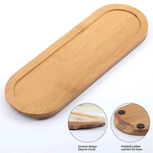 Alt view image 7 of 7 - Porcelain Condiment Jar Spice Container with Lids - Bamboo Cap Holder Spot, Ceramic Serving Spoon, Wooden Tray Best Pottery Cruet Pot for Your Home, Kitchen, Counter. White,170 ML (5.8 OZ), Set of 3