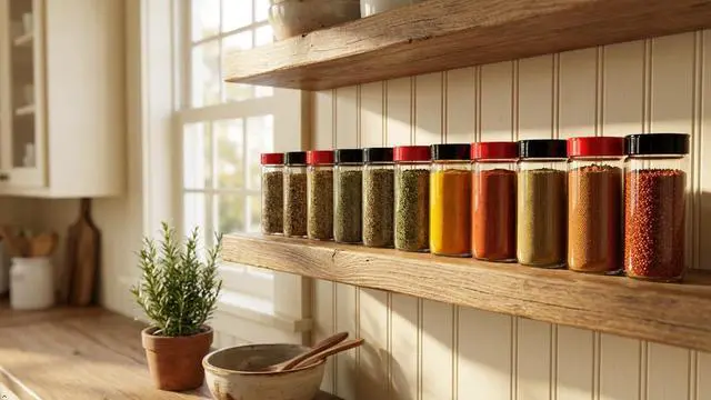 Alt view image 5 of 7 - 16oz Glass Spice Shakers with Lids Set of 2 Large Seasoning Containers with Shaker Tops for Kitchen, Pantry & Herb Storage