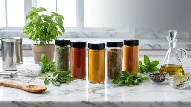 Alt view image 7 of 7 - 16oz Glass Spice Shakers with Lids Set of 2 Large Seasoning Containers with Shaker Tops for Kitchen, Pantry & Herb Storage