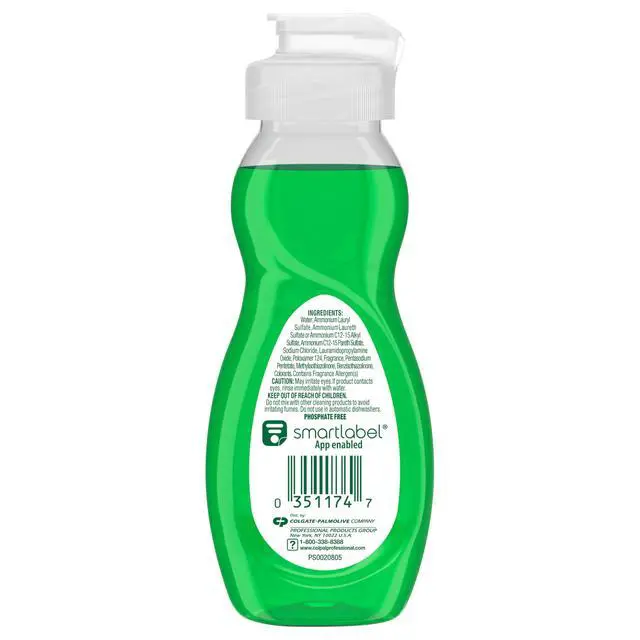 Alt view image 2 of 6 - Dishwashing Liquid, Travel Dish Soap, Original Scent, Green, 3 Fluid Ounce Bottle (Case of 72) - Total of 216 Fluid Ounces - Dishwashing Liquid - Kitchen Soap & Cleaning Supplies