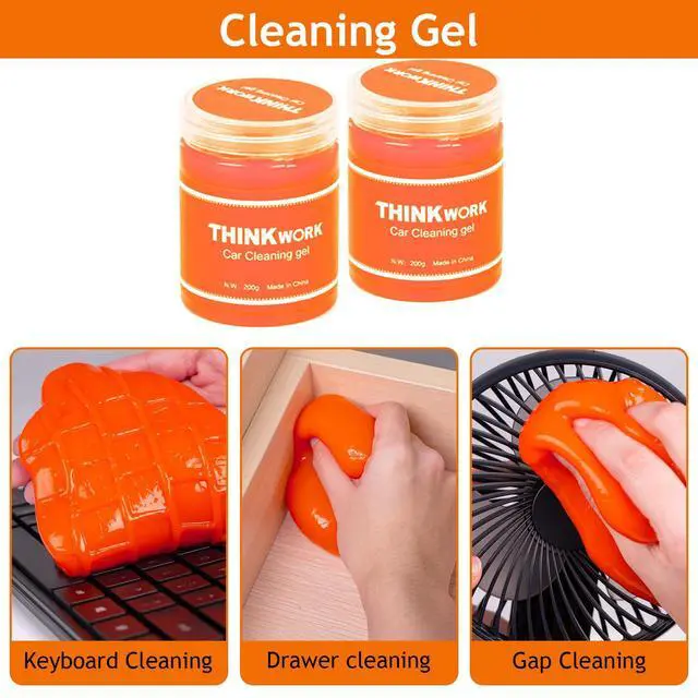 Alt view image 4 of 7 - Windshield Cleaner Tool, Car Detailing Kit Interior, Car Cleaning Kit Interior and Exterior Detail Brush, Auto Supplies & Accessories for Men Women