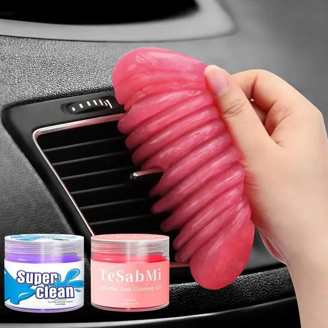 Main image of Car Cleaning Gel for Car Cleaning Putty Car Putty Car Interior Cleaner Auto Detail Tools Car Cleaning Slime Car Accessories White Elephant Gifts for Men Women Adults Stocking Stuffers 2 Pack