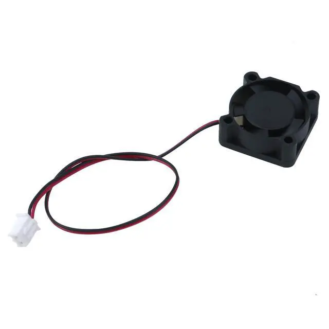 Alt view image 6 of 7 - 3-Pack 12V 0.1A 2Pin 25mm x25mm x10mm DC Small Mini Brushless Cooling Fan