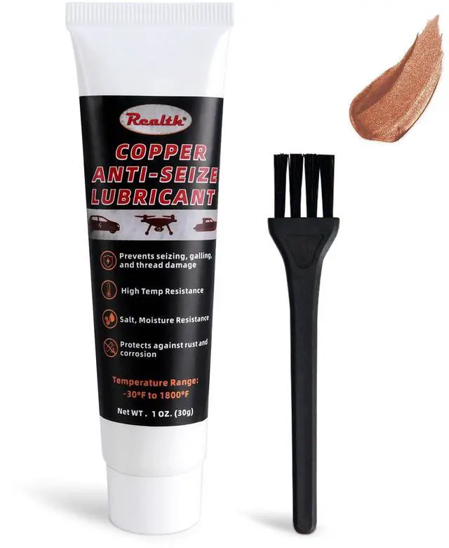 Main image of Copper Anti Seize Thread Lubricant 1 oz High Temp Anti-Seize Grease