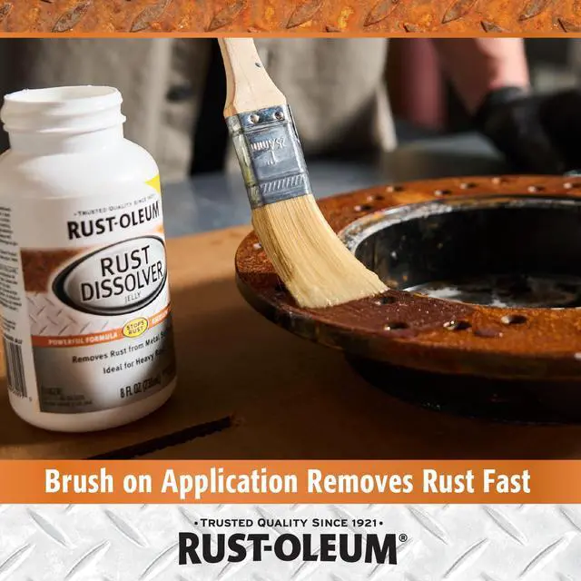 Alt view image 4 of 7 - Rust Dissolver Jelly | Heavy-Duty Corrosion Remover for Metal Tools, Cars, Bikes, Grills, Bolts, Firearms & More | 8 oz