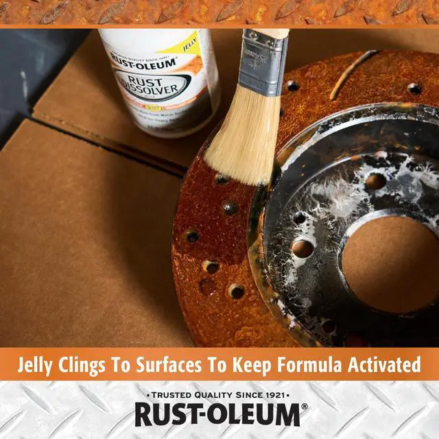 Alt view image 6 of 7 - Rust Dissolver Jelly | Heavy-Duty Corrosion Remover for Metal Tools, Cars, Bikes, Grills, Bolts, Firearms & More | 8 oz