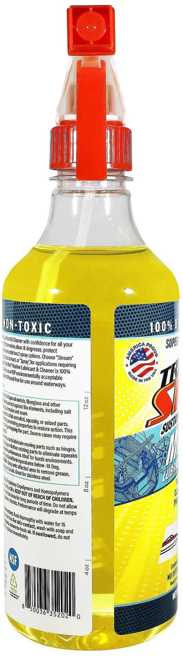 Alt view image 3 of 6 - Trick Shot Marine Grade Lubricant & Penetrating Oil - Biodegradable Food Grade Rust Prevention Spray, Anti-Seize, Cleaner & Lubricant for Boat Galleys, Fiberglass, Fishing Gear Lubrication - 16 oz