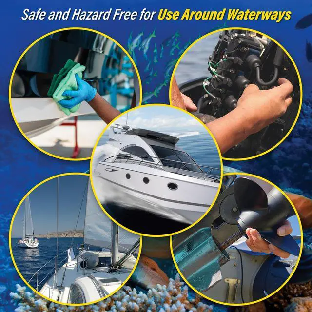 Alt view image 6 of 6 - Trick Shot Marine Grade Lubricant & Penetrating Oil - Biodegradable Food Grade Rust Prevention Spray, Anti-Seize, Cleaner & Lubricant for Boat Galleys, Fiberglass, Fishing Gear Lubrication - 16 oz