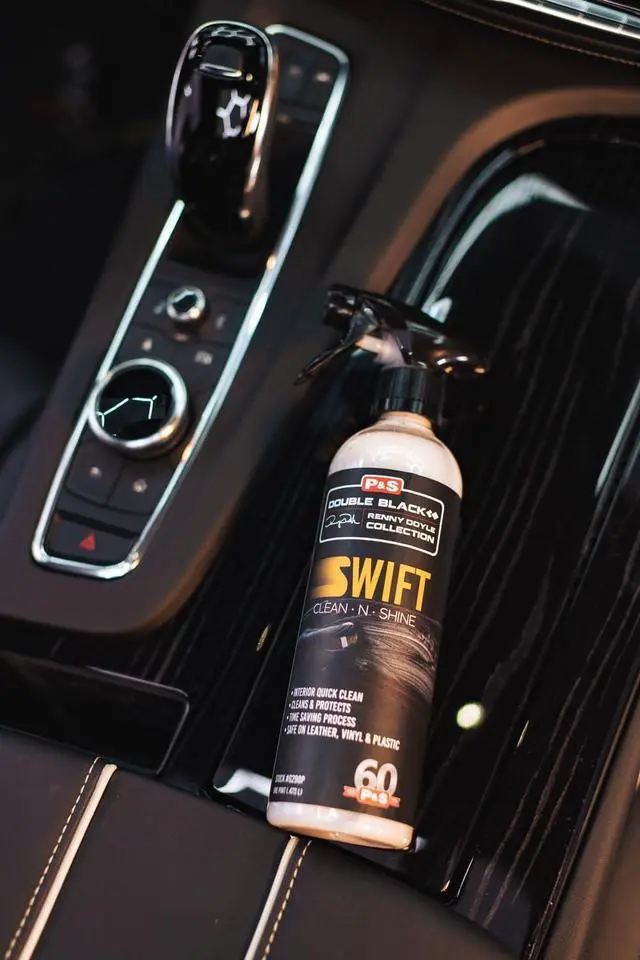 Alt view image 4 of 7 - Swift Clean & Shine - Interior Cleaner & Protectant for Leather, Vinyl, Plastic - Cleans, Conditions & Leaves a Satin Finish - Fresh Scent - 1 Gallon
