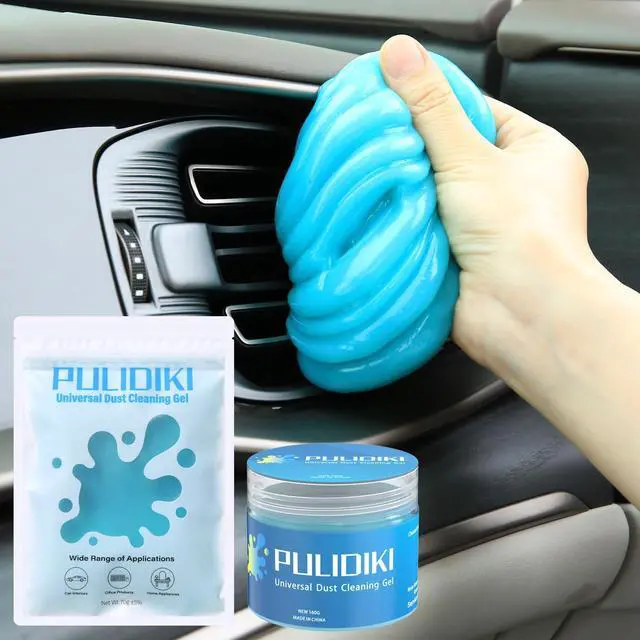 Main image of Car Cleaning Gel 160g and Car Cleaning Putty 70g Bundle