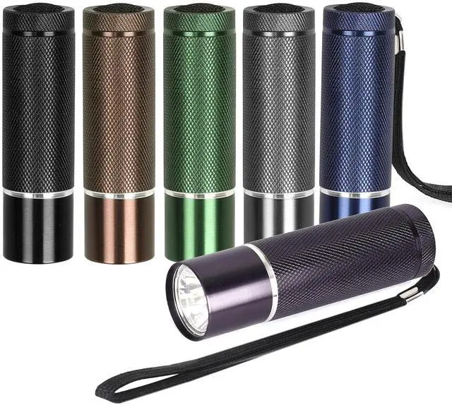 Main image of 6-Pack Flashlights Set, Aluminum LED Flashlights with AAA Batteries Included & Pre-Installed, Super Bright for Party Favors, Holiday Gifts, Camping, Hurricane Supplies