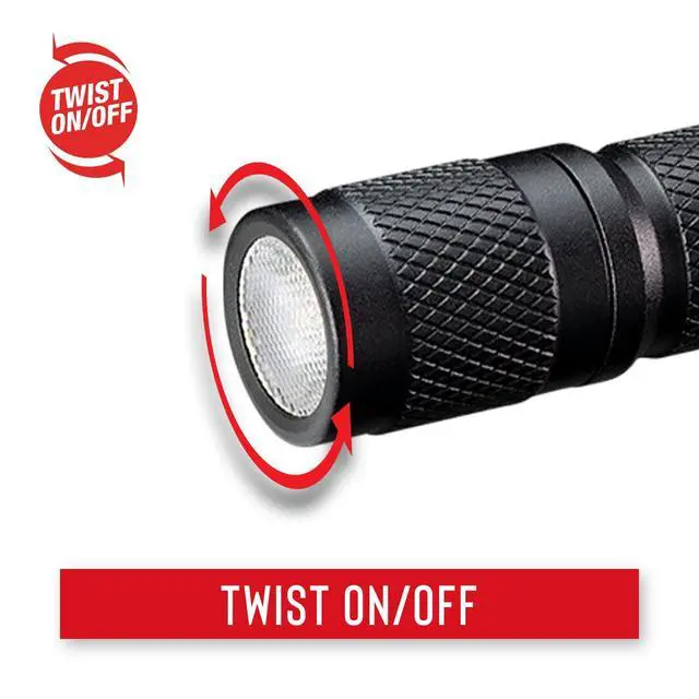 Alt view image 3 of 7 - KL10 100 Lumen LED Keychain Light, Pocket Sized, Black