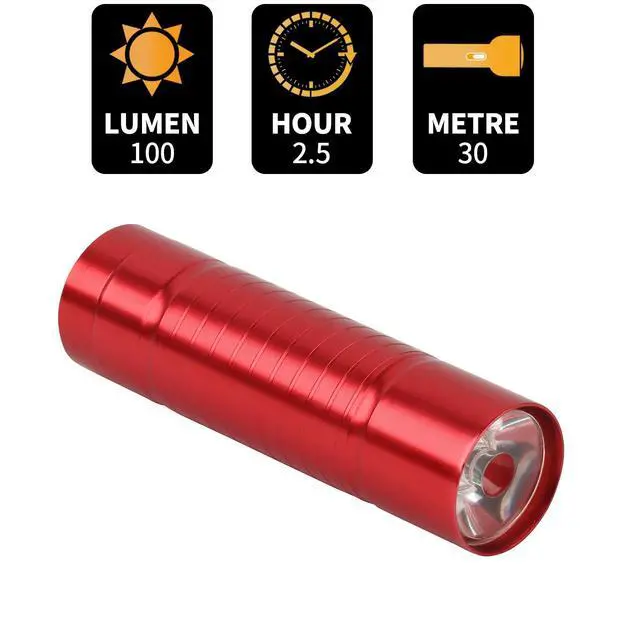 Alt view image 4 of 6 - 6 Pack Red Light Flashlight Mini, Small LED Red Flashlights Torch for Astronomy, Aviation, Night Observation and Animal Observation