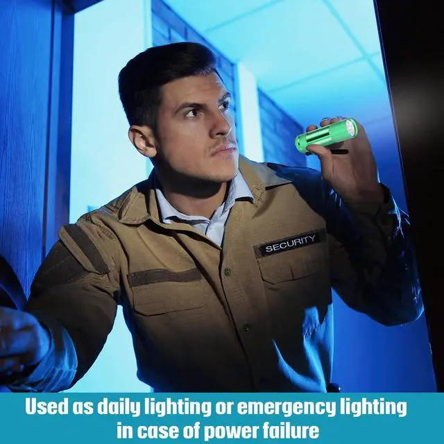 Alt view image 4 of 7 - 12 Pcs Mini Flashlights Bulk, Bright Aluminum Handheld Flash Lights with Lanyard, Small LED Flashlights for Night Reading Emergency Hurricane Camping Hiking Party Favors(Bright Colors)