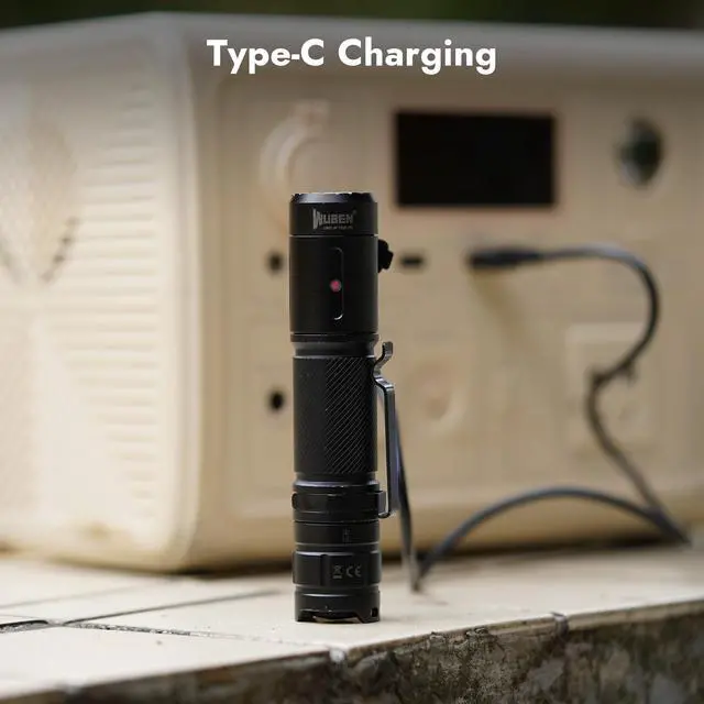 Alt view image 6 of 7 - C3 Flashlight 1200 High Lumens Rechargeable Flashlights 6 Modes Super Bright IP68 LED Tactical Flashlight for Camping, Home, Emergency, Rescue, Hunting, Inspection, Repair, Tool Gifts for Men