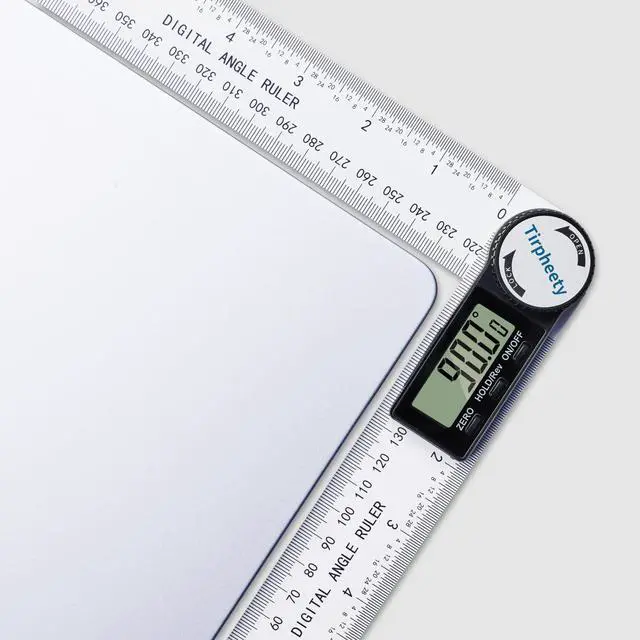 Alt view image 6 of 7 - Digital Angle Finder Protractor, 3rd Generation Quick Display Angle Gauge Ruler, 7-Inch (200mm) Professional Measuring Tool for Woodworking, Carpentry, and Construction