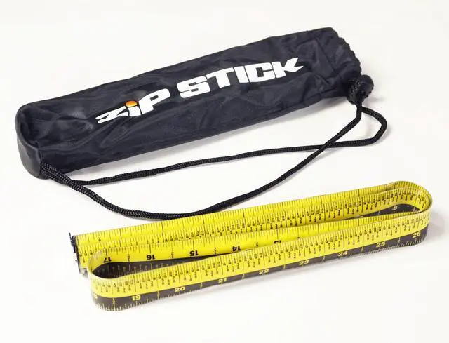 Alt view image 2 of 7 - Zip Stick 36" ProSpan - Easy Read Ruler - Foldable, Magnetic Measuring Tool - Yellow