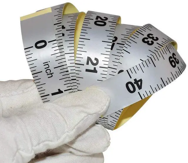 Main image of 40'' Workbench Ruler Adhesive Backed Tape Measure