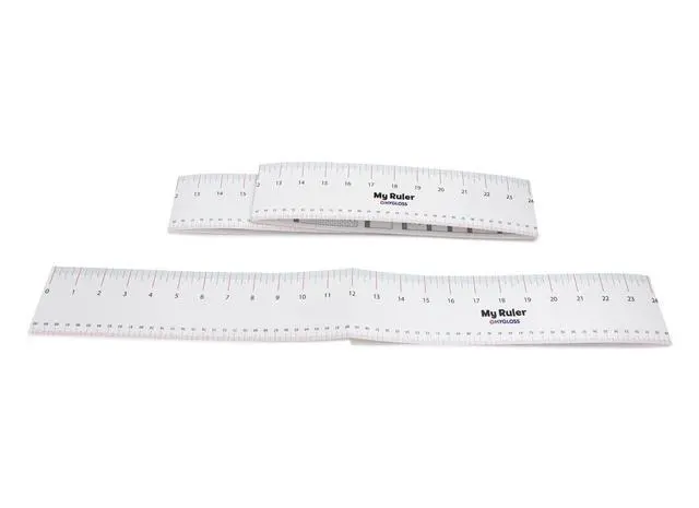 Alt view image 5 of 6 - Paper Ruler - 36" Bulk Yardsticks for Classroom, STEM, Easy-to-Read Numbers, White Cardstock, 8 Pack