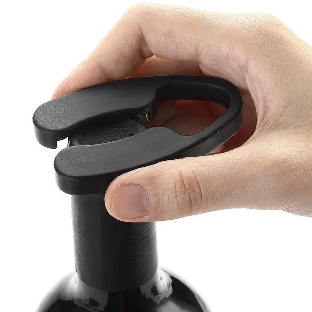 Alt view image 2 of 7 - 2 Pack Design Wine Foil Cutter, Wine Bottle Opener Accessory, Gift for Wine Lovers, Black