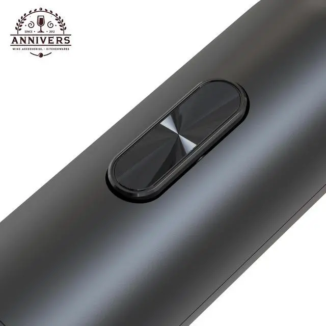 Alt view image 6 of 7 - Electric Wine Bottle Opener Electronic Wine Opener Automatic Corkscrew, Battery Operated One-Touch Opening Easy to Use for Gifts, Ouvre Bouteille Electrique Tire Bouchon