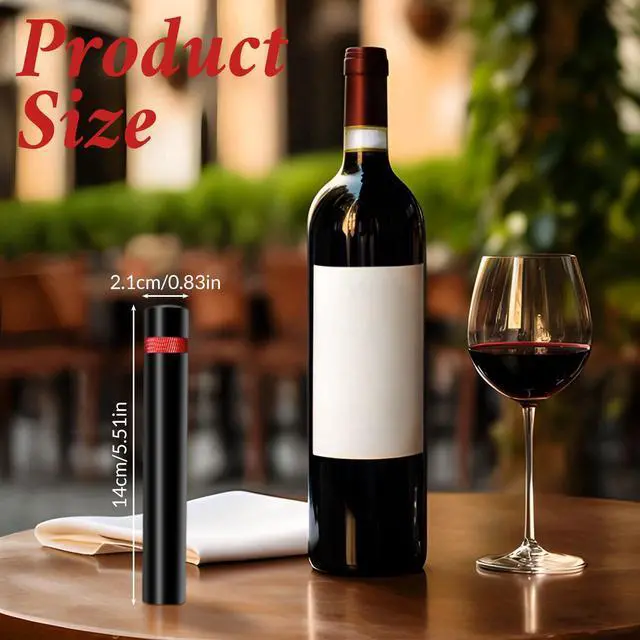 Alt view image 2 of 7 - 2pcs Aeropop Wine Opener Needle Type Wines Bottle Openers Travel Portable Pocket Air Pressure Pump Wine Bottle Opener Loritia Arropop Wine Opener for Home Restaurant Party